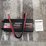 Cantonape 1500W/3000W Dc 12V 120V Ac Power Inverter With Dual Outlets. Fixed Price $55.00.