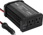 300W Car Power Inverter 12V To 110V, Plug Adapter Outlet With Pd 27W Usb-. Fixed Price $37.93.