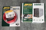 Jupiter 1000W Modified Sine Wave Power Inverter 63522 W/ 6FT Cable Set. Fixed Price $95.00.