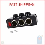 Cllena 3 Socket Cigarette Lighter Splitter 12V Power Outlet Adapter With Led On/. Fixed Price $24.93.
