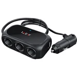 Car Cigarette Lighter Charger Dual Usb 3 Way Socket Splitter Dc 12/24 V Adapter. Fixed Price $6.99.