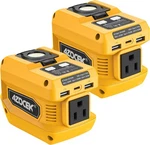 2-PACK 220W Portable Power Station Inverter For 20V Li-ion Battery Usb-c Led. Fixed Price $53.99.