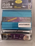 Highpower Inverter PC300XT 600 Watt, 12 Volt Dc To 110 Ac 500. Fixed Price $12.00.
