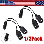 Dual Car Cigarette Lighter Splitter Charger Power Socket Adapter 12V Auto Outlet. Fixed Price $6.09.
