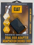 Dual Adapter (CAT-AC2USB-BLK). Fixed Price $19.99.