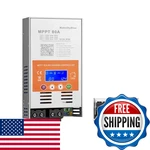 Makeskyblue Upgraded V124 80A Mppt Solar Charge Controller 12V/24V/48V Automax. Fixed Price $172.41.