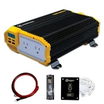 Krieger 1100 Watt 12V Power Inverter Dual 110V Ac Outlets, Installation Kit I.... Fixed Price $140.80.