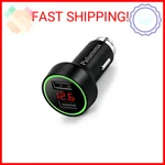 Palumma 24W/4.8A Dual Usb Car Charger, 12V To Outlet With Cigarette Lighter. Fixed Price $17.99.
