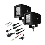 Heise HE-CL32PK 18W Universal 3" 6 Led Cube Flood Light With Harness. Fixed Price $399.99.