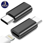 3PCS Lightning Female To Usb Adapter Iphone 15 Charging Data Sync. Fixed Price $5.20.