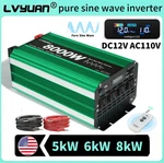 DC12V AC110V 120V Power Inverter Lvyuan Pure Sine Wave Peak Us Sockets. Fixed Price $289.75.