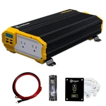 Kri Ger 2000 Watts Power Inverter 12V To 110V, Modified Sine Wave Car, Du. Fixed Price $209.95.