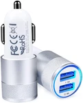 Ailkin 2 Pack Usb 3.4A Fast Charging Dual-port Car Charger. Fixed Price $19.99.