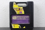 Rally 400 Watt Power Inverter Purple Dual Ac Plug 120V. Fixed Price $45.00.