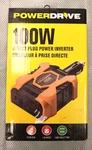 Powerdrive Watt Direct Plug Inverter With Ac And 2 Usb Ports PD100D. Fixed Price $18.99.