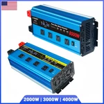 2000W 3000W 4000W Pure Sine Wave Power Inverter 12V 24V Dc To 110V Ac Converter. Fixed Price $161.99.