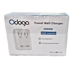 Odoga 2000W Dual Voltage Travel Charger International Adapter Set White Global. Fixed Price $17.95.