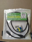 Qvs 3' IEEE-1394I 6 Pin Male To Firewire 400MBPS Ilink Cable Pc New. Fixed Price $7.99.
