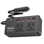300W Car Power Inverter, Dual Dc 12V To 110V Ac Outlet Adapter Wall Plug,. Fixed Price $37.99.