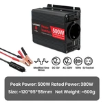 500W Car Inverter Lvyuan DC12V AC220V Power Converter Portable Laptop/phone Outd. Fixed Price $34.99.