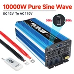 5000W/10000W 12V To 120V Pure Sine Wave Power Inverter 4AC Remote Control Blue. Fixed Price $299.99.