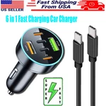 6 Port Fast Car Charger Usb Cigarette Lighter For Motorola Power Play. Fixed Price $10.99.