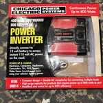 Chicago Electric 400 Watt CONTINUOUS/800 Peak Power Inverter (66814) New. Fixed Price $19.99.