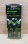 Dual Usb Car Charger 3.1A High Powered Premier Mobile Brand New Free Shipping. Fixed Price $14.99.