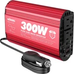 300WATT Pure Sine Wave Power Inverter For Car With PD30W Type And Qc 3.0 Usb. Fixed Price $95.99.