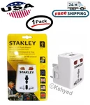 Stanley Euro To Usa Power Wall Plug Converter Travel Adapter-new-free Ship. Fixed Price $11.98.