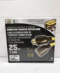 Powerzone 25FT Generator Transfer Switch Cord 30 Amp 10/4 Stow New/open Box. Fixed Price $62.55.