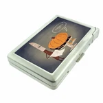 Pumpkin Carve EM1 Cigarette Case With Built Lighter Metal Wallet. Fixed Price $20.95.