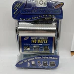 Gamers Power Inverter 140 Watts 12 Volt Dc To 110 Ac Car Outlets By Intec. Fixed Price $22.99.