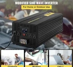 Vevorcar Power Converter 5000-WATT Modified Sine Wave Inverter DC12-VOLT To.... Fixed Price $285.00.
