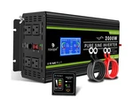 Novopal 2000 Watt Pure Sine Wave Power Inverter Dc 12V To Ac 110V 120V Rv Inv.... Fixed Price $202.48.