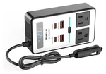 200W Car Power Inverter, Pisfau Dc 12V To 110V Ac Plug Adapter Outlet With. Fixed Price $30.00.