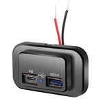 2 Usb Car Charger Socket Power Outlet Adapter Qc 3.0 Fast Charging Accessories. Fixed Price $13.51.