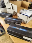 Lot Of Three Exeltech XP250 Inverters XP2-1-2-6-1 24VDC 117V 60HZ. Fixed Price $500.00.