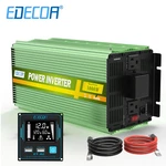 Edecoa Power Inverter 3000W 6000W 12V Dc To 110V 120V Ac New Lcd Remote Control. Fixed Price $200.56.
