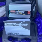 Coleman Powermate Watt Inverter 400 Peak PMP200 12V Dc To 110 Ac. Fixed Price $9.99.