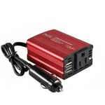Foval 150W Car Power Inverter 12V Dc To 110V Ac Converter Vehicle Classic Red. Fixed Price $30.11.