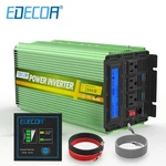 Edecoa 2000 4000 Watt Power Inverter 12V Dc To 110V 120V Ac Lcd Remote Rv. Fixed Price $146.79.