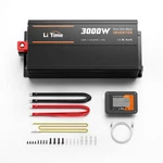 Litime 3KW Pure Sine Wave Inverter 12V Dc To 120V Ac With Remote Control For Rv. Fixed Price $309.99.