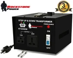 Rockstone Power 2000W Step Up/down Voltage Converter Transformer 110V/220V. Fixed Price $75.99.