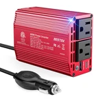 Bestek 400W Car Power Inverter For Vehicles Dc 12V To Ac 110V Plug Adapter. Fixed Price $61.73.