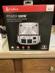 Cobra Power Multipurpose 500W Inverter W/ Battery Cables Fast Charge Usb. Fixed Price $44.99.