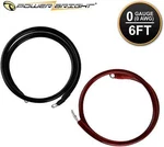 0AWG6 Powerbright High Amperage Copper Set Of Battery Cables. Fixed Price $44.99.