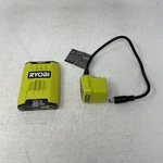 Ryobi 18V 120-WATT 12V Automotive Power Inverter W/ Dual Usb Ports RYI120AVNM. Fixed Price $37.99.