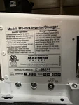 Magnum Energy MS4024PAE 4000W 24V Pure Sine Wave Inverter Charger. Fixed Price $1000.00.