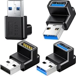 Warmstor 10GBPS Usb 3.1 Female Adapter Up/down ANGLE,4-PACK. Fixed Price $10.64.